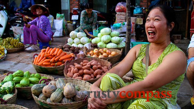 Can Tho street market.
