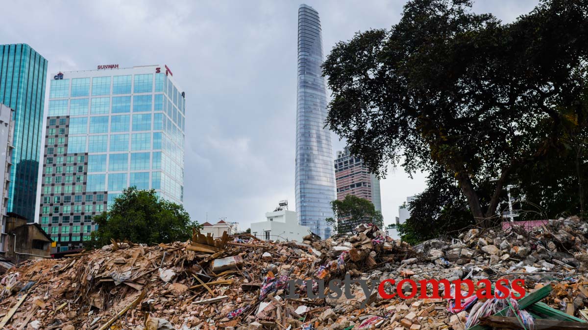 Saigon's opting for concrete and glass