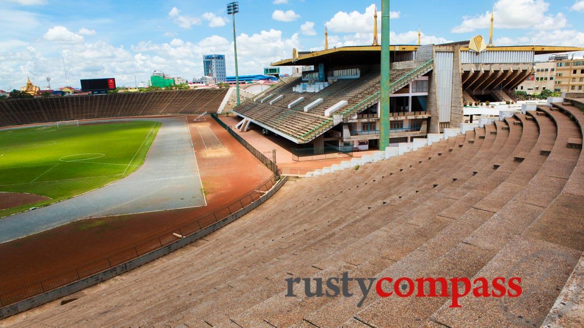 Vann Molyvann's Olympic Stadium, Phnom Penh Vann Molyvann's Olympic Stadium, Phnom Penh