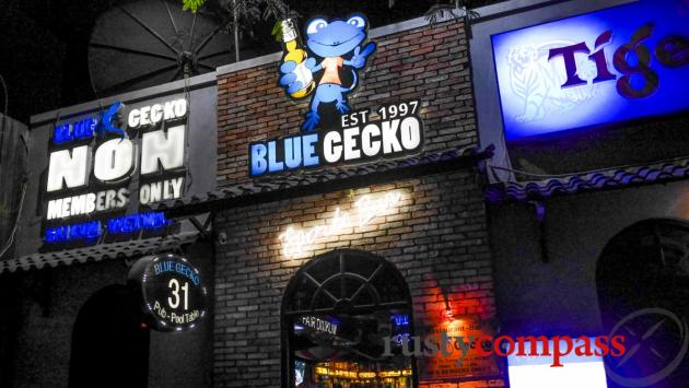 Blue Gecko Bar, Saigon - review by Rusty Compass