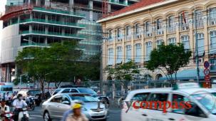 The Saigon pedestrian crossing